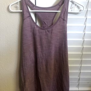 Purple Lululemon tank top size 6